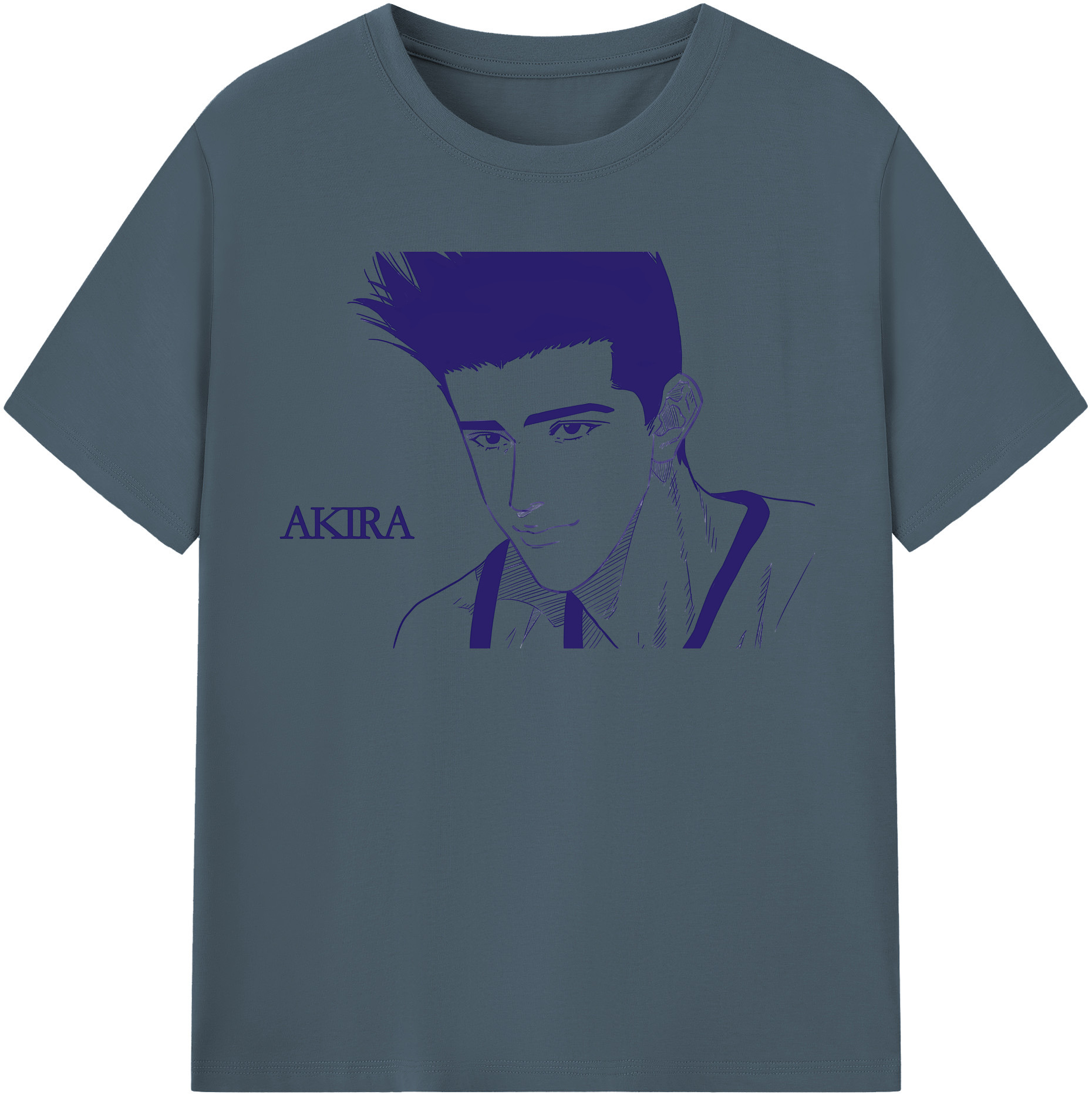 SLAM DUNK／スラムダンク 綿100％半袖Tシャツ（フロントプリント）